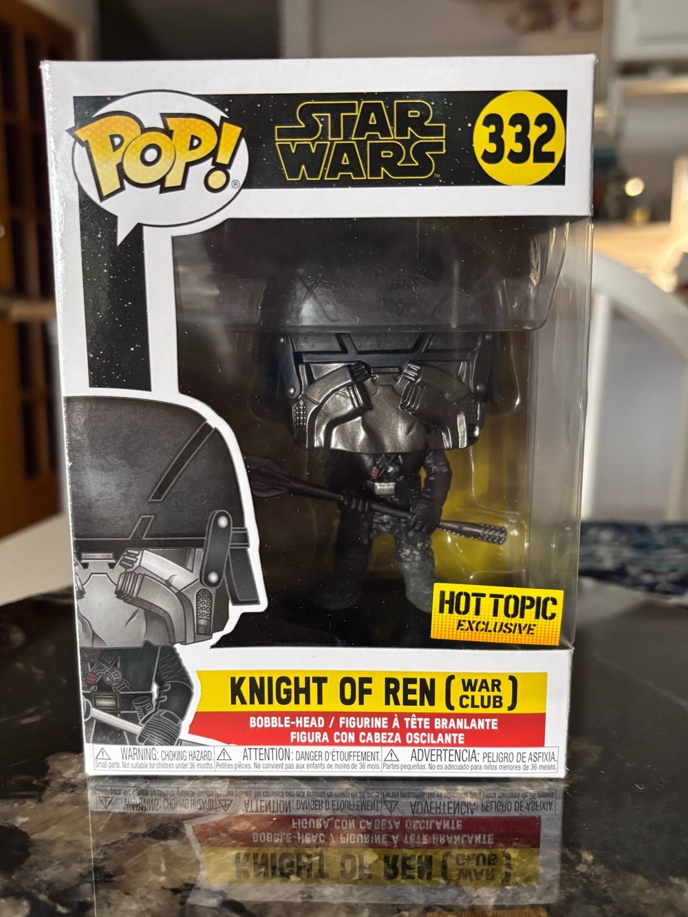Knight of Ren (War Club) Funko Pop! Hot Topic Number 332